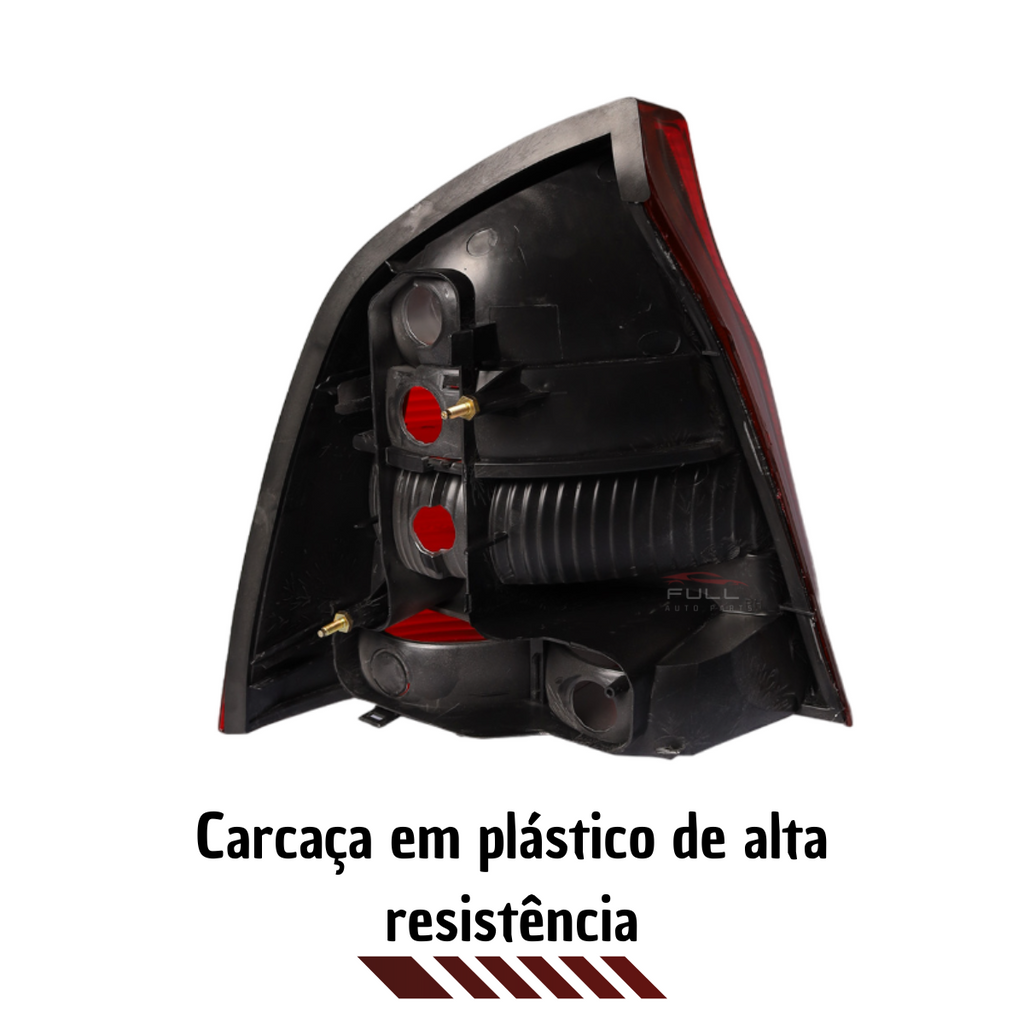 Lanterna Corsa Sedan Frente Montana 2003 A 2011 LD Cristal