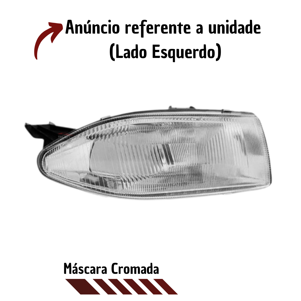 Farol Fiat Palio 1996 1997 1998 1999 2000 Modelo Original LE