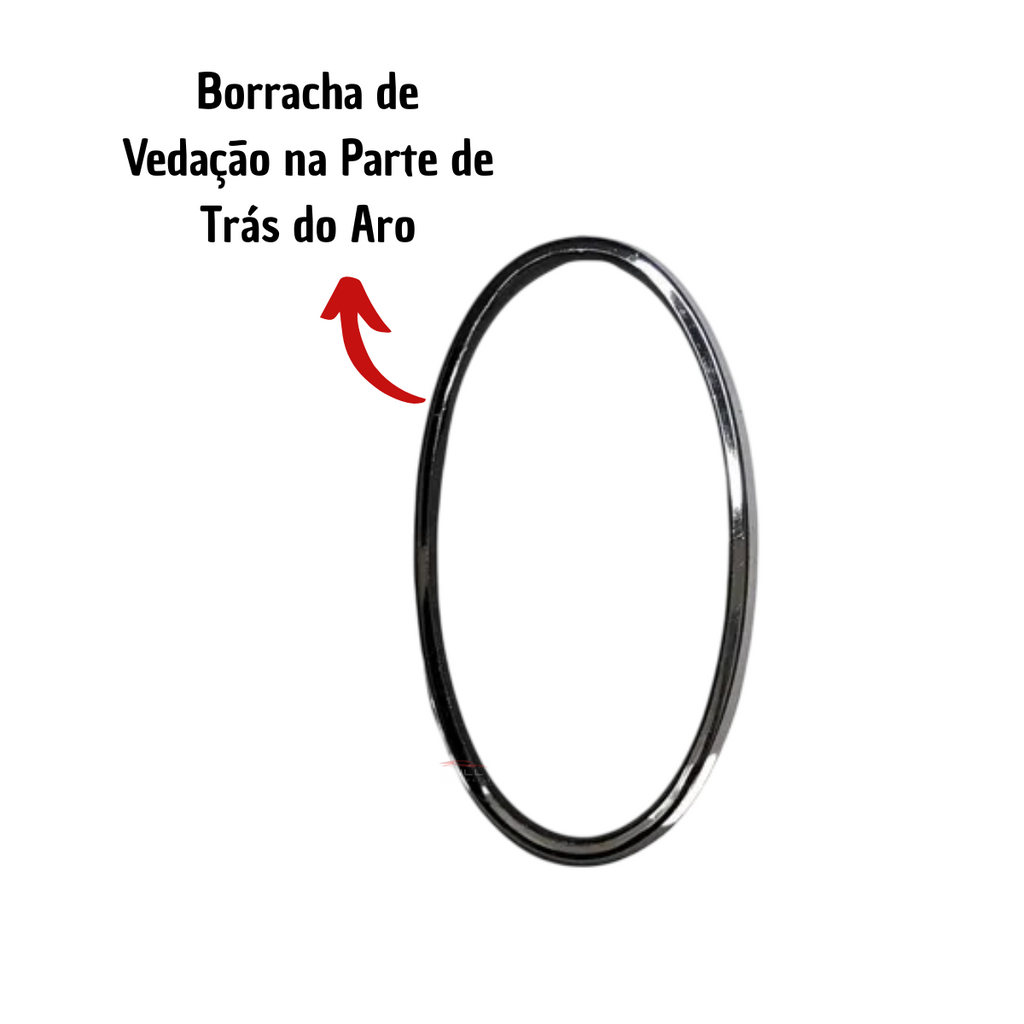 ARO TRASEIRO CROMADO FUSCA 1200/1300