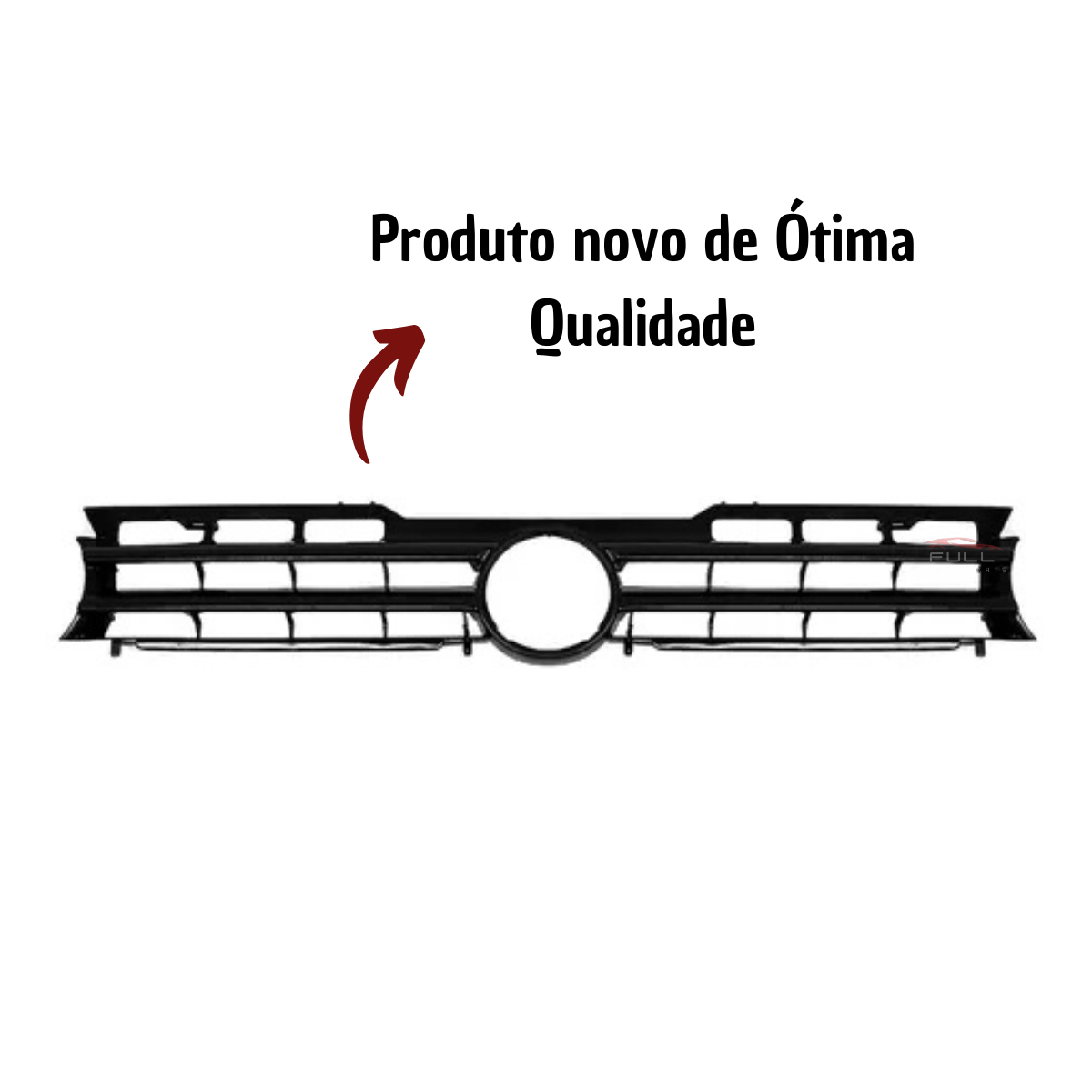 Grade Dianteira Gol G2 95/99 Preta