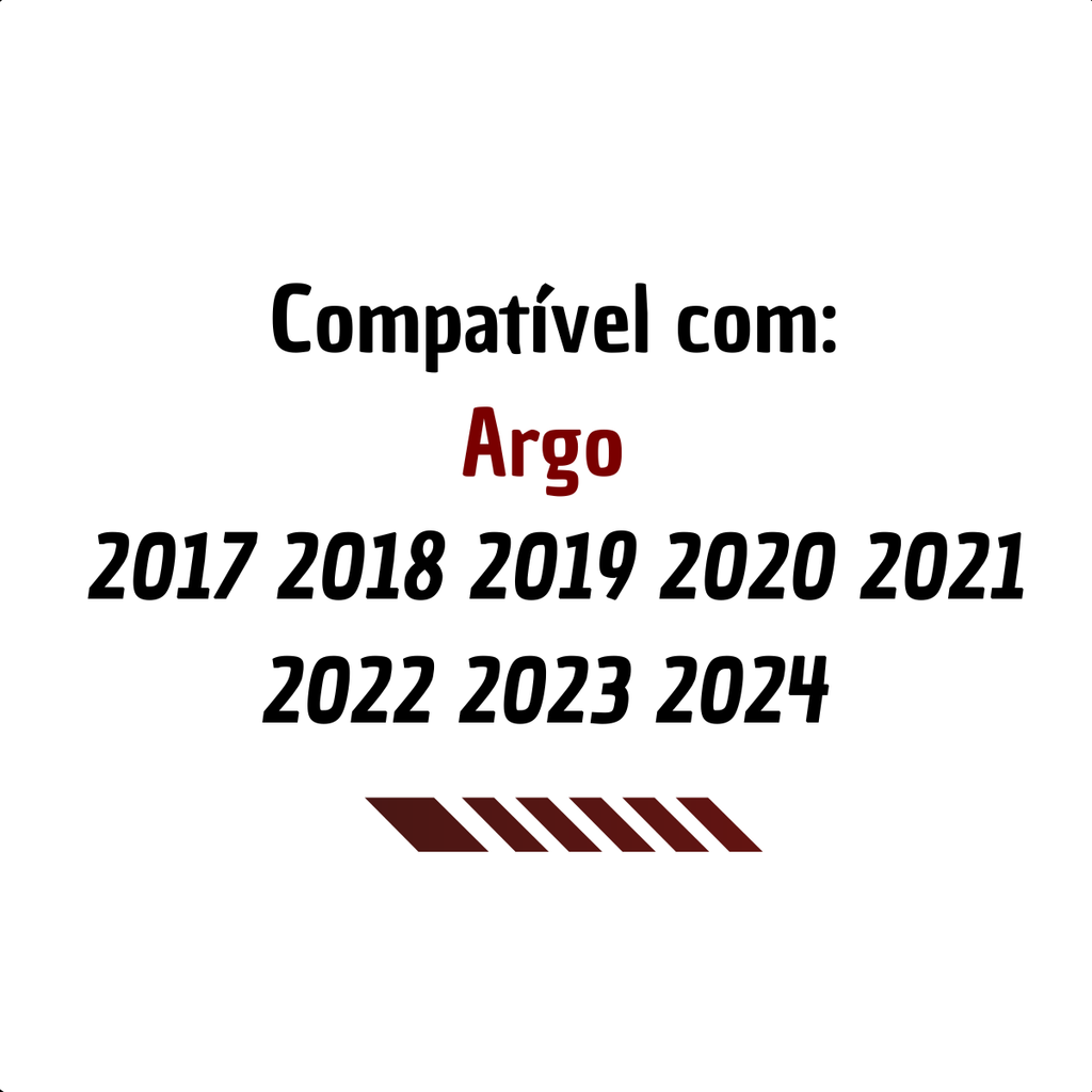 Lanterna Traseira Tampa Cristal Argo 2017 2018 a 2024 LD