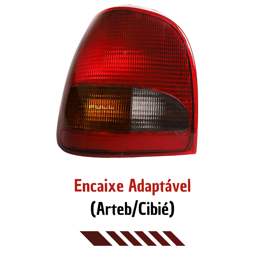 Lanterna Traseira Lado Esquerdo Gol G2 Vw Rubi 95 96 97 A 99