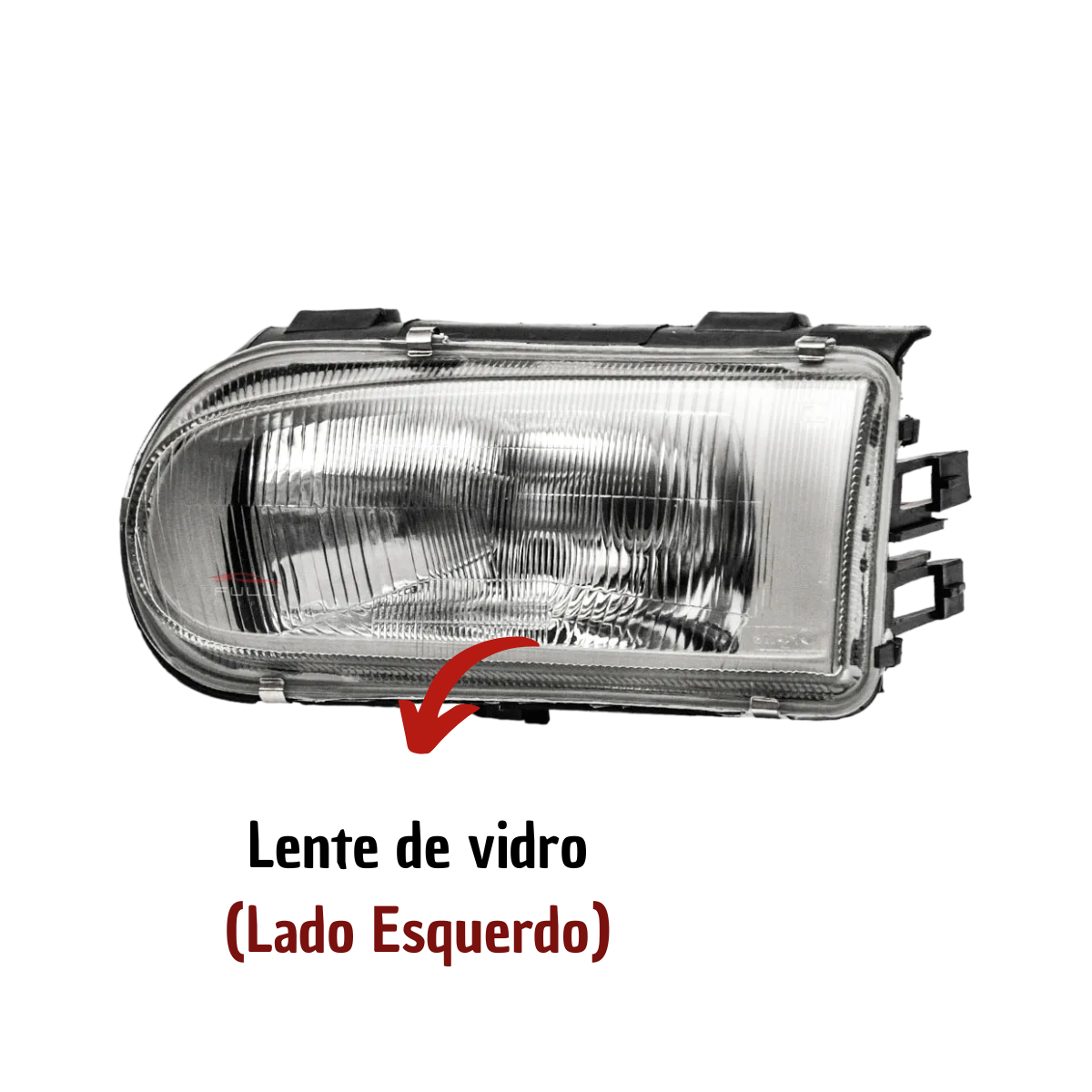 Farol Esquerdo Gol Saveiro Parati G2 Bola 1995 96 97 98 1999