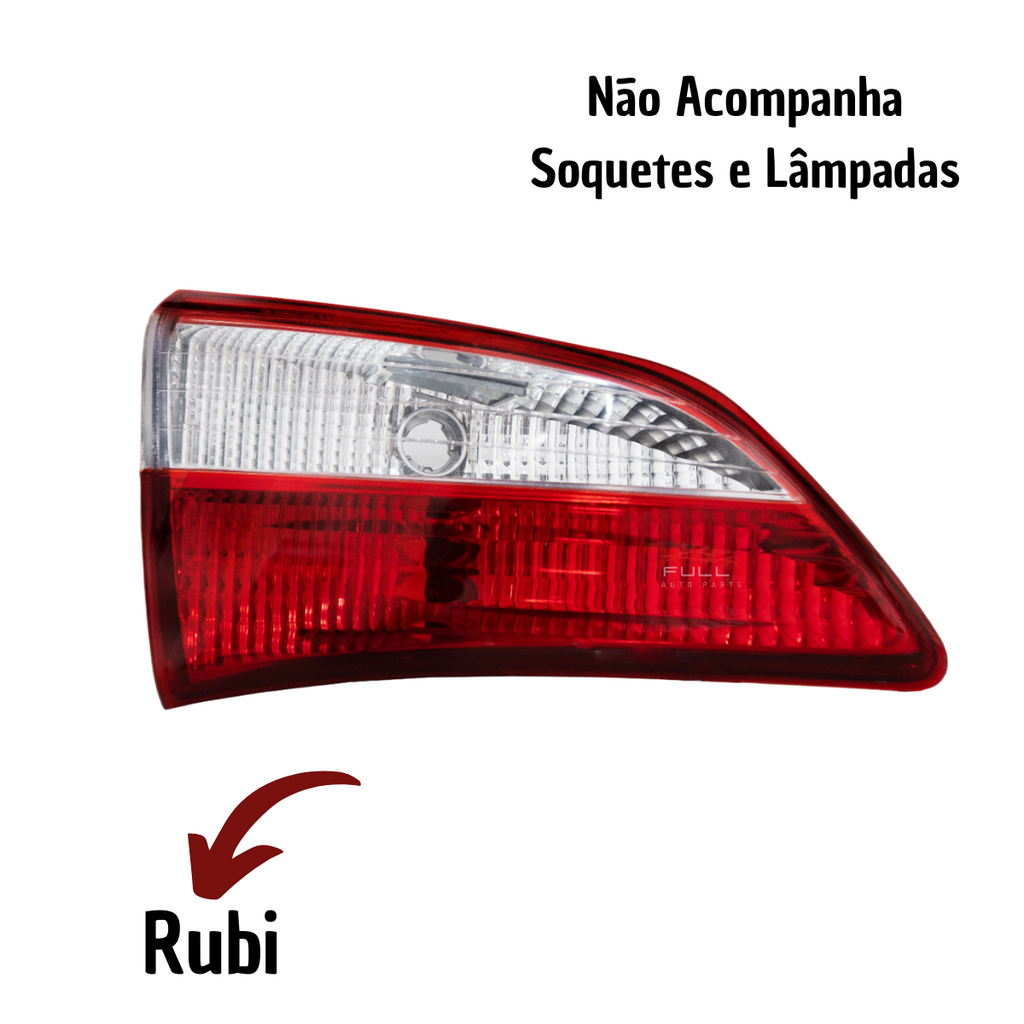Lanterna Tras. Porta Mala Lado Esquerdo Rubi Hb20 2012/2018