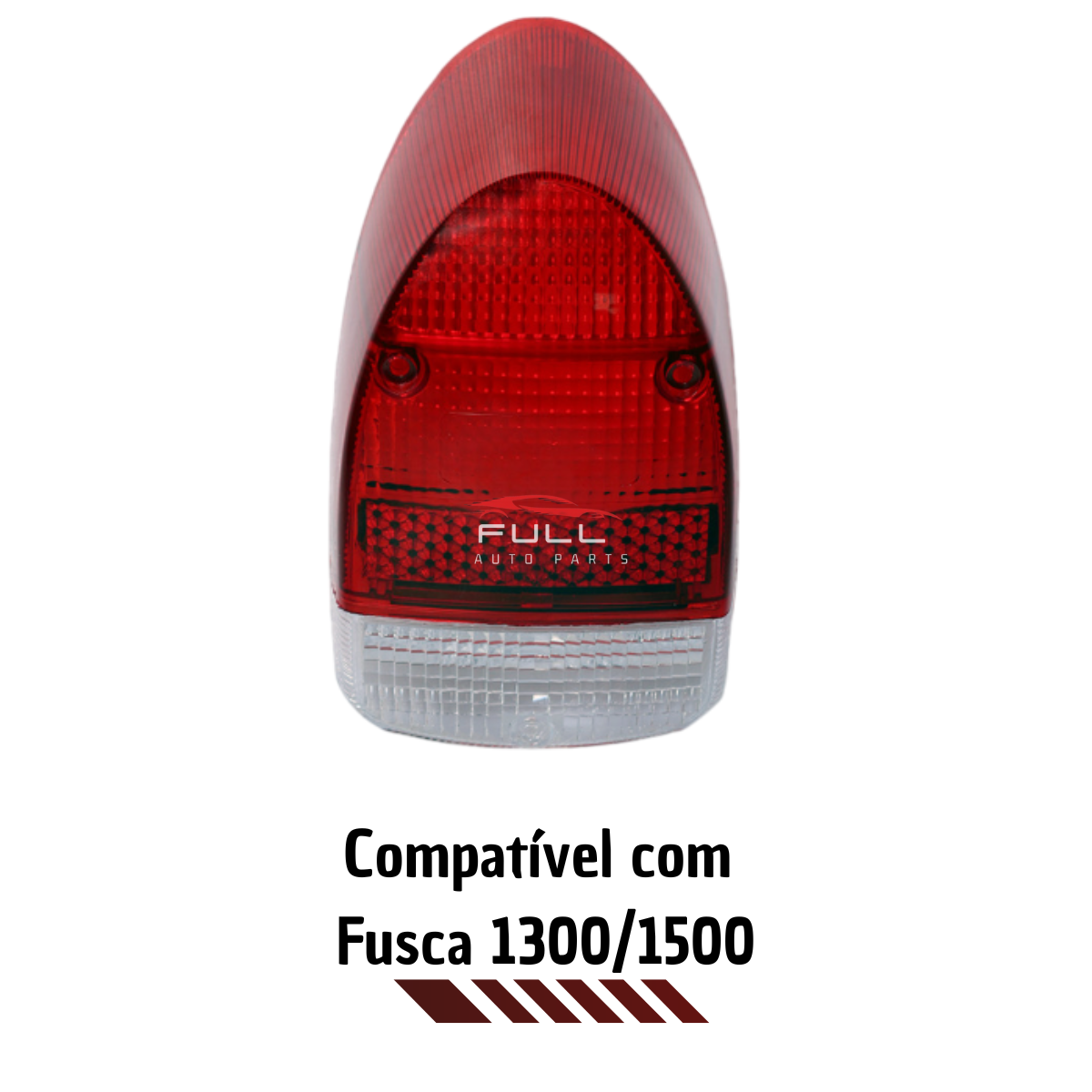 Lente Lanterna Fusca 1300/1500 LD/LE Rubi