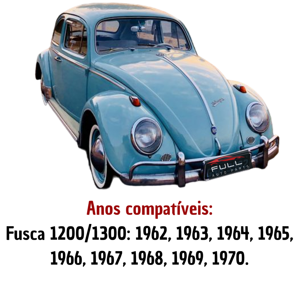 ARO TRASEIRO CROMADO FUSCA 1200/1300