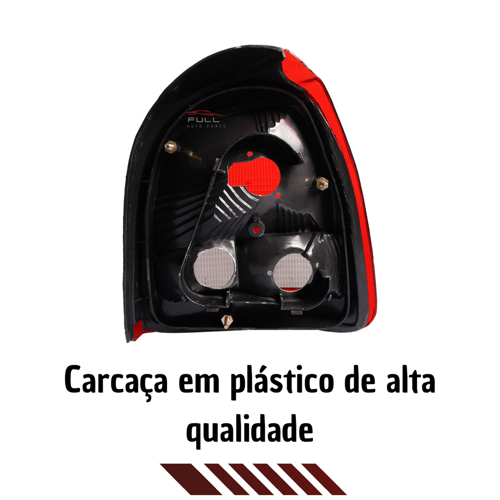 Lanterna Traseira Gol G2 Vw Fumê Bola 1995 96 97 98 1999 LE
