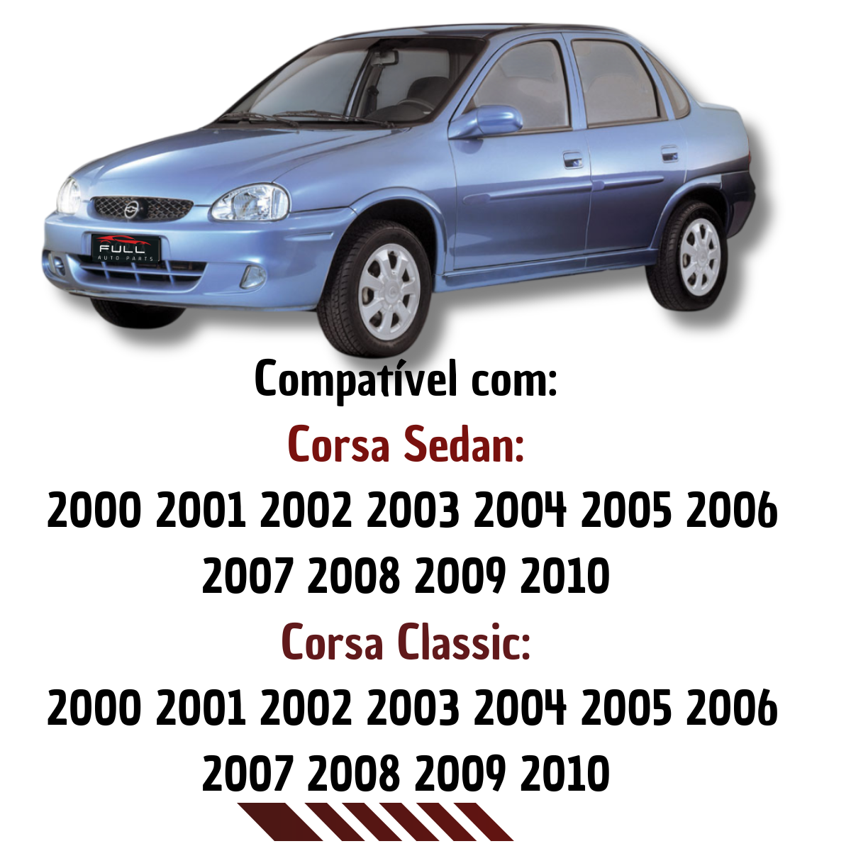 Lanterna Traseira Esquerda Fumê Corsa Sedan 2000 A 2010