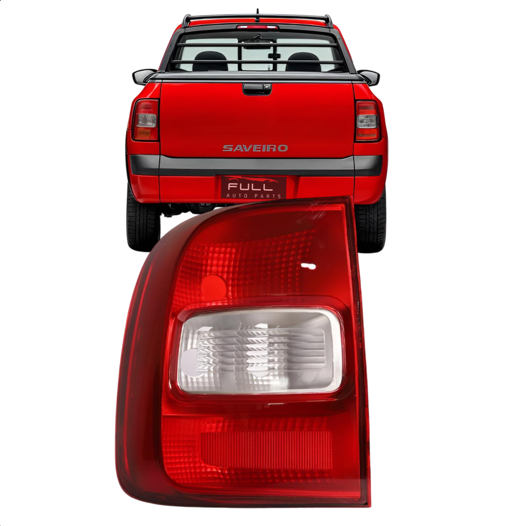 Lanterna Traseira Saveiro G5 G6 2009 2010 11 a 2016 LE Rubi