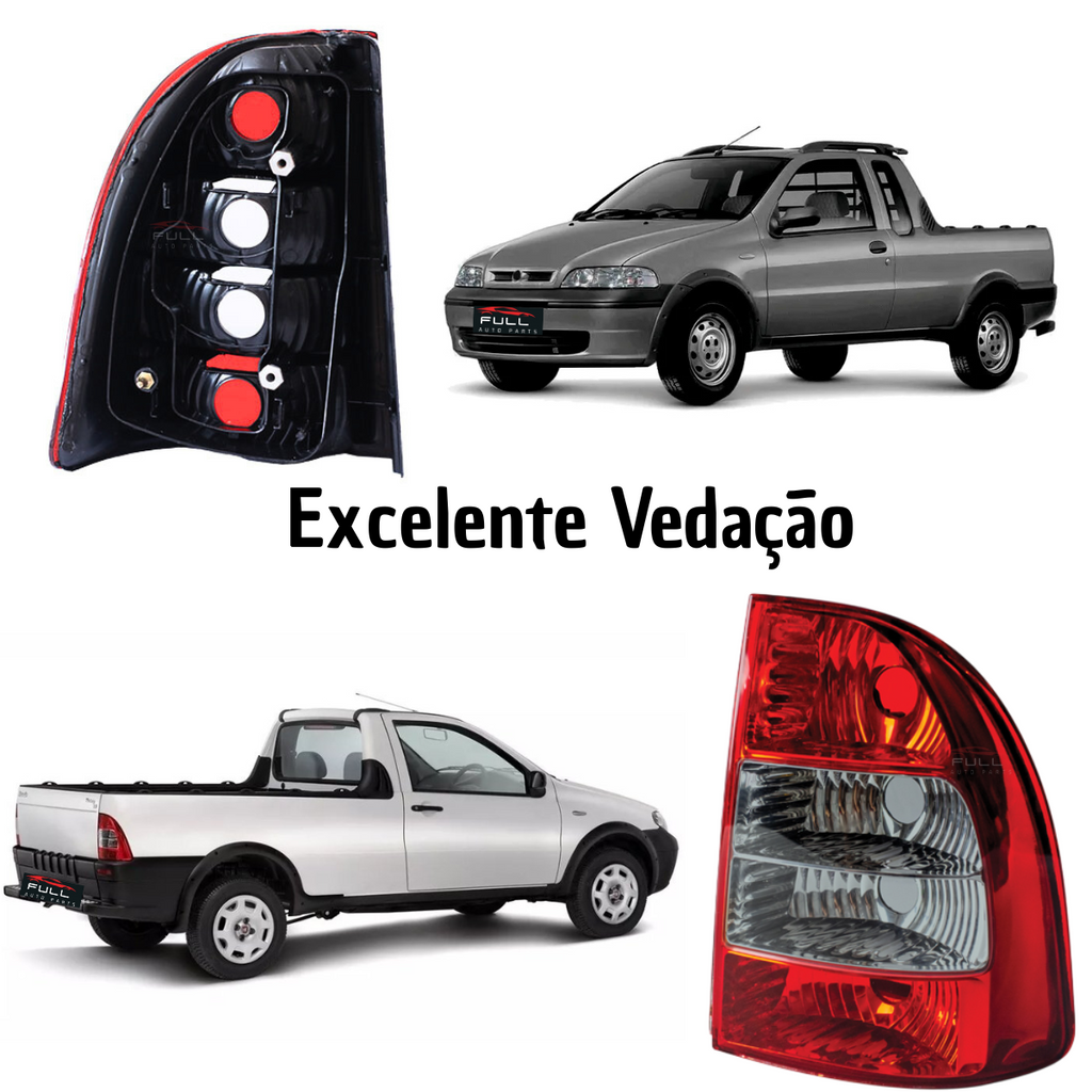Lanterna Traseira Fiat Strada 2004 2005 2006 a 2008 Fumê LD