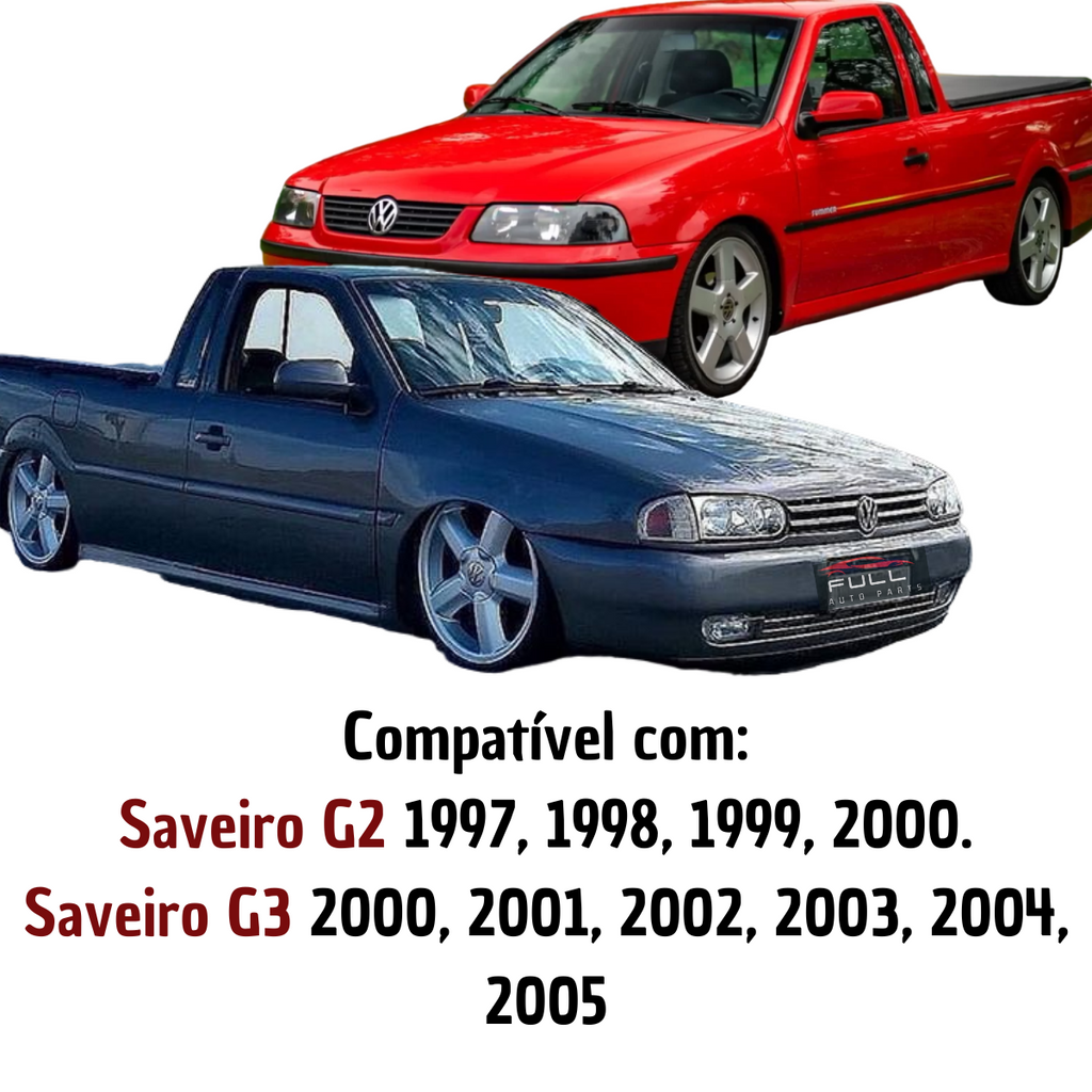 Lanterna Traseira Saveiro G2 G3 1997 98 A 2005 Ambar LD