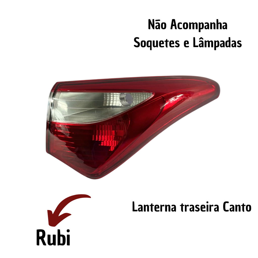 Lanterna Traseira Canto Lado Direito Hb20 2012 A 2018 Rubi