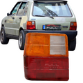 Lanterna Traseira Fiat Uno 1984 1985 86 A 2004 C/ré Âmbar Le