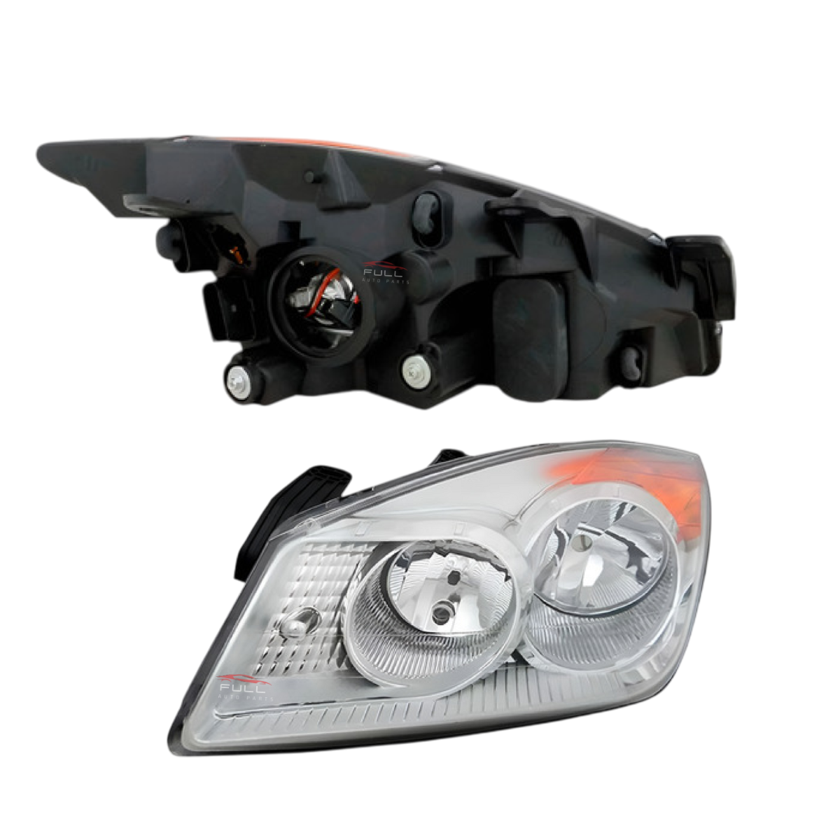 Farol Dianteiro Esquerdo Ford Fiesta 2008 2009 2010 Cromado