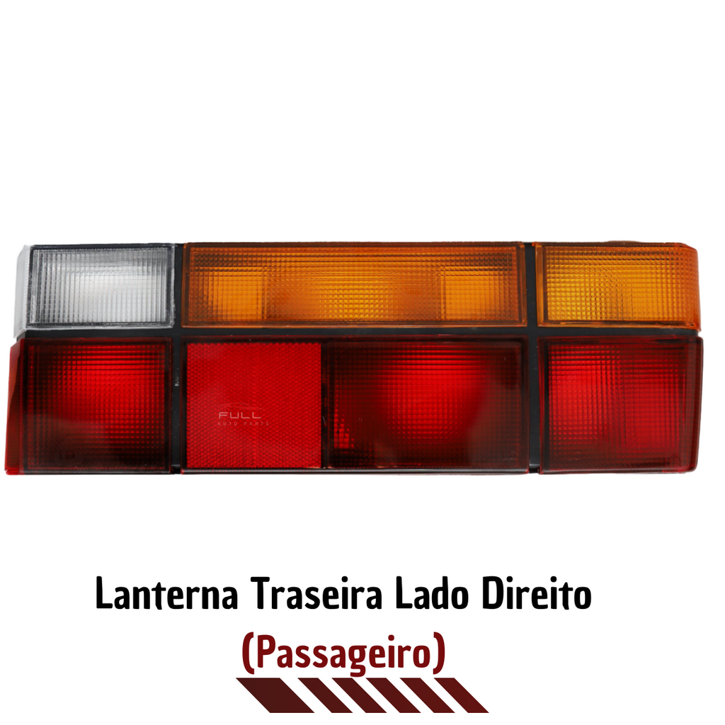 Lanterna Traseira Lado Direito Gol G1 1987 88 a 1994 Âmbar