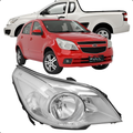Farol Agile Montana 2009 2010 2011 2012 2013 Cromado LD