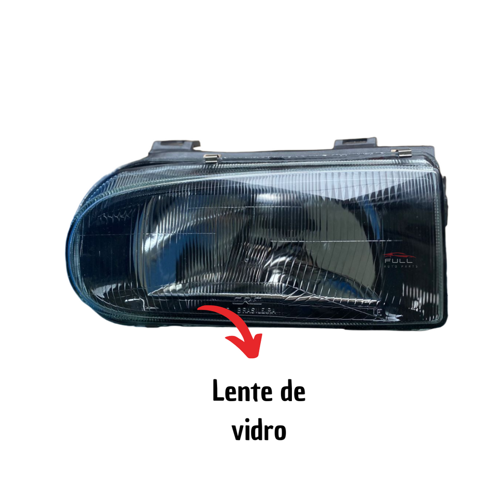 Farol Esquerdo Mascara Negra Gol Parati Saveiro G2 95 A 99