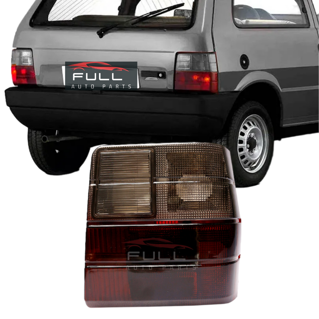Lanterna Traseira Fiat Uno 1984 85 A 2004 Com Ré  Ld Fumê