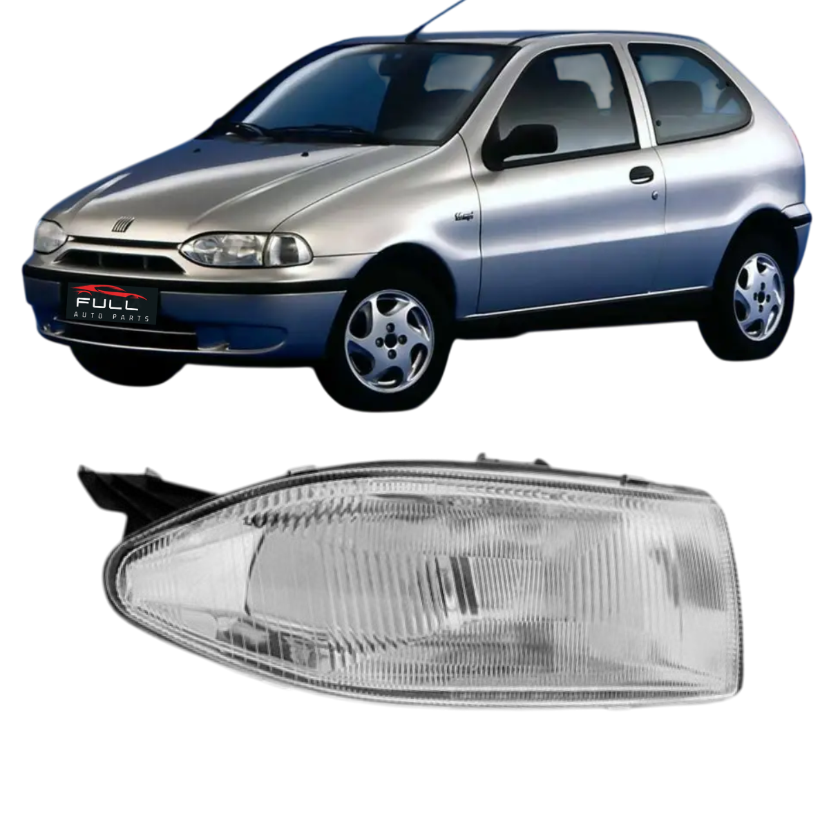Farol Fiat Palio 1996 1997 1998 1999 2000 Modelo Original LE