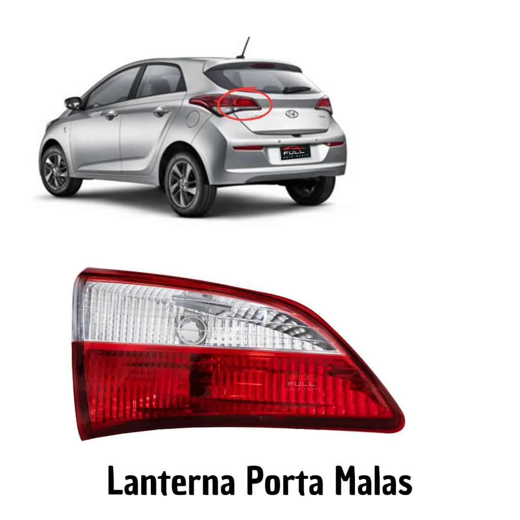 Lanterna Tras. Porta Mala Lado Esquerdo Rubi Hb20 2012/2018