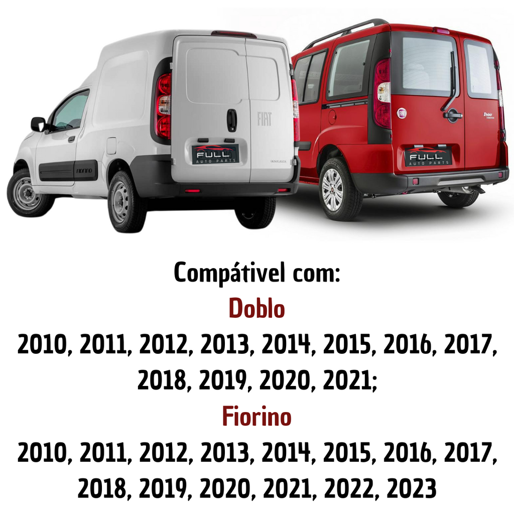 Lanterna Traseira Doblo 10-18 Fiorino 2014 Em Diante Ld Rubi