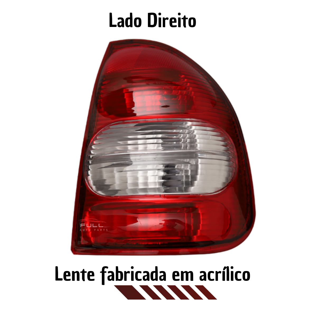 Lanterna Traseira Direita Gm Corsa Sedan Classic 2000 A 2010