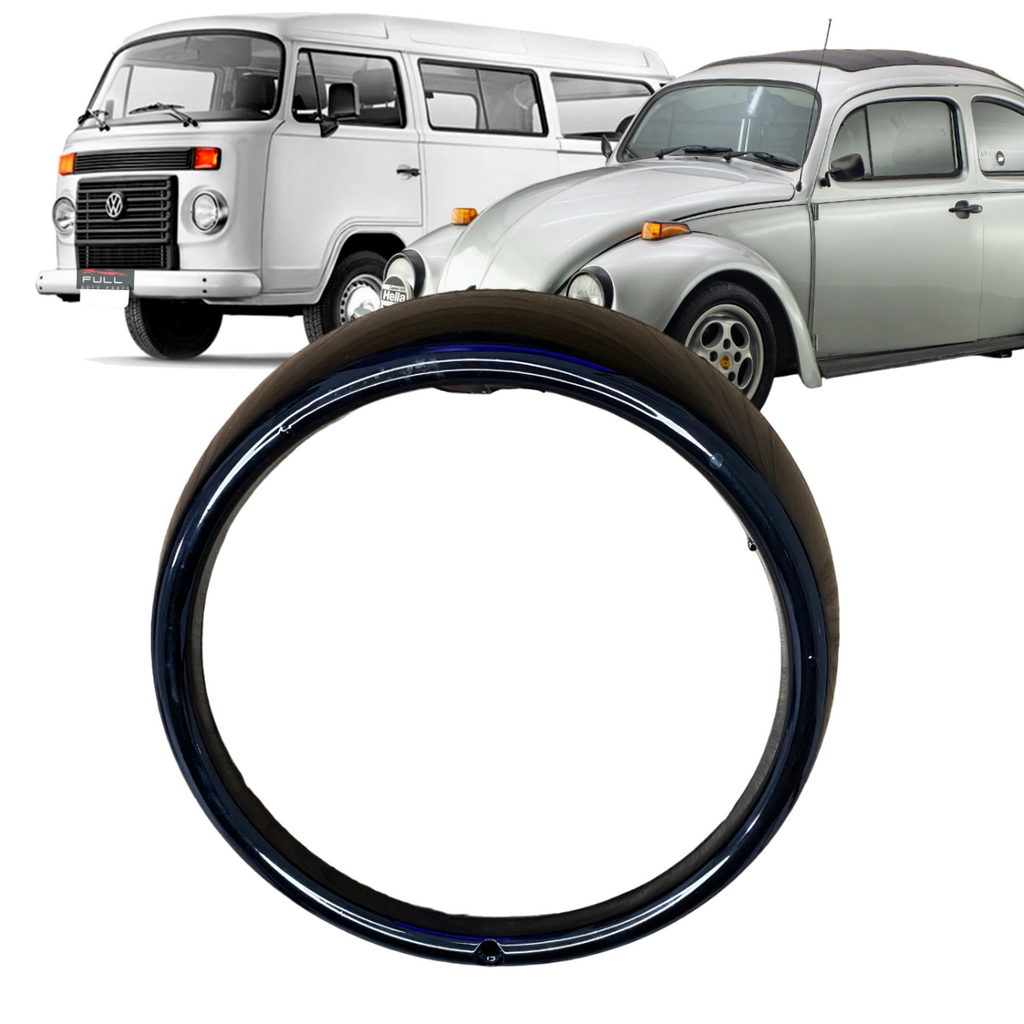 Aro Farol Fusca Kombi Black Piano 1 Furo Padrao Original