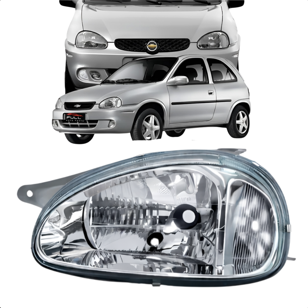 Farol Esquerdo Corsa Classic Wind 1994 1995 1996 1997 a 2010