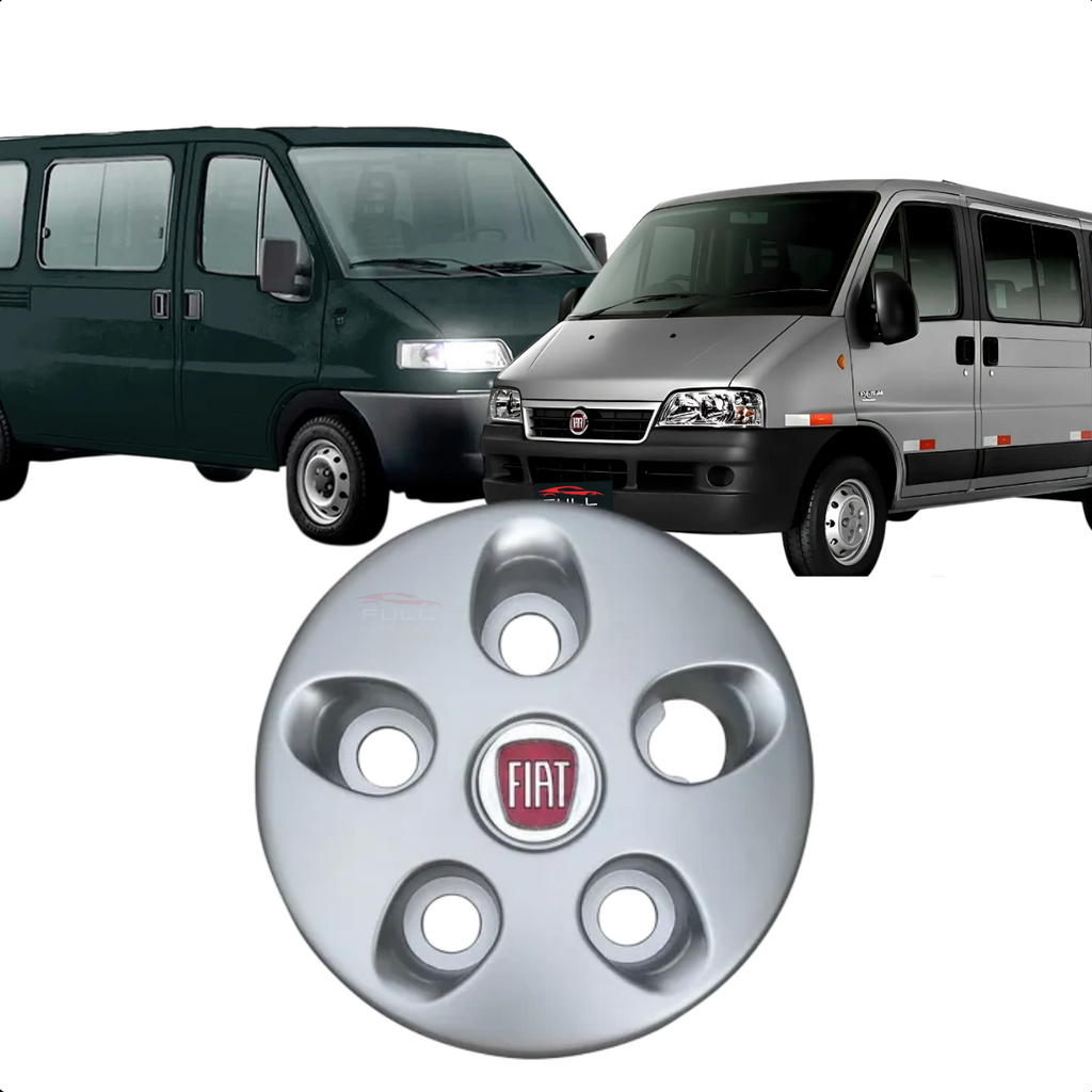 Calota Ducato Unitária Prata 1998 1999 2000 a 2016 Aro 16