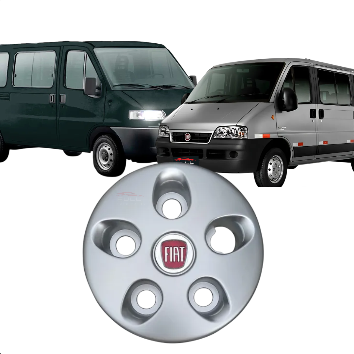 Calota Ducato Unitária Prata 1998 1999 2000 a 2016 Aro 16