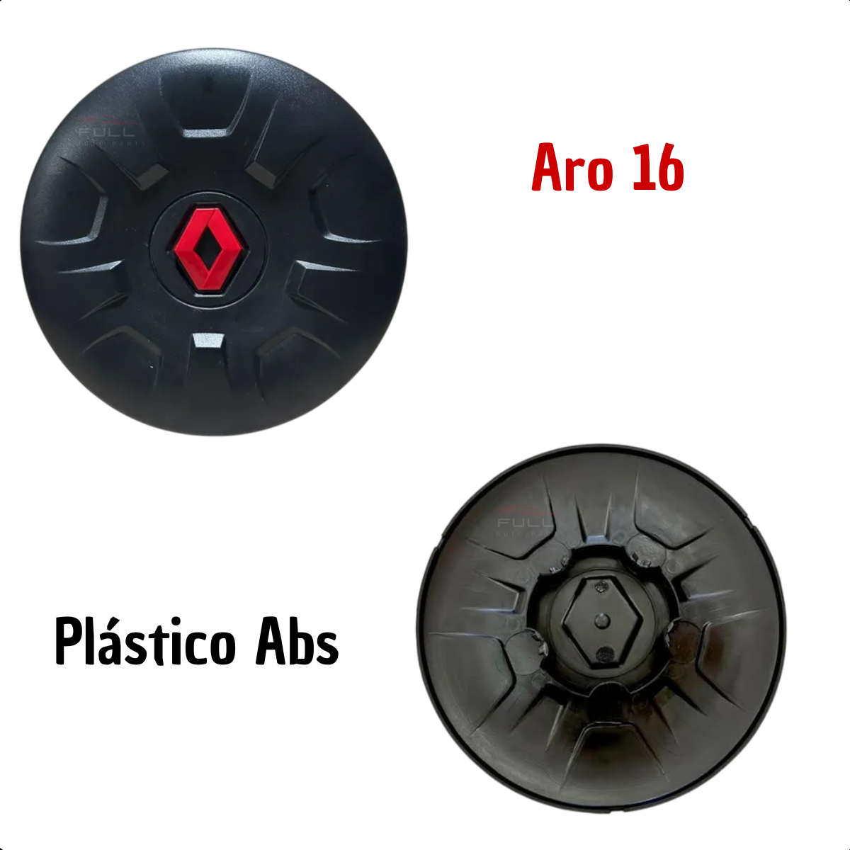 Calota Master Centro Logo Vermelho 2014 2015 2016 a 2020