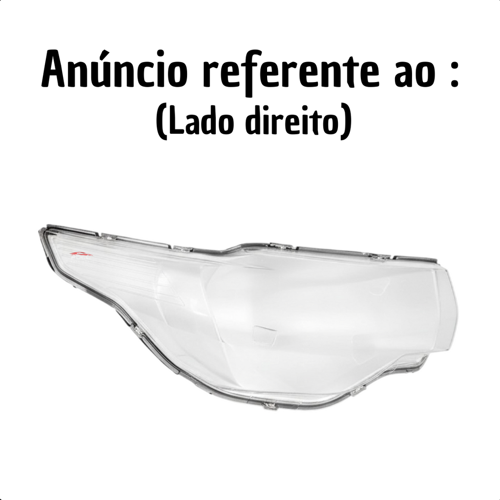 Lente Farol Fiat Mobi 2016 2017 2018 2019 2020 2021 2022 LD