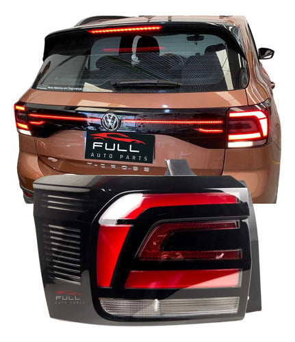 Lanterna Esquerda Original Vw Tcross 2020 2021 2022 2023