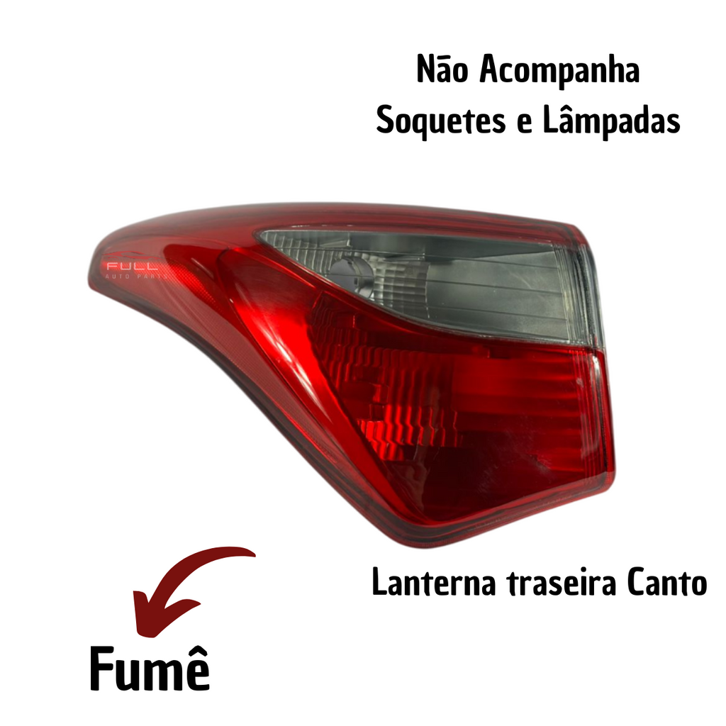 Lanterna Traseira Canto Lado Esquerdo Hb20 2012 A 2018 Fumê