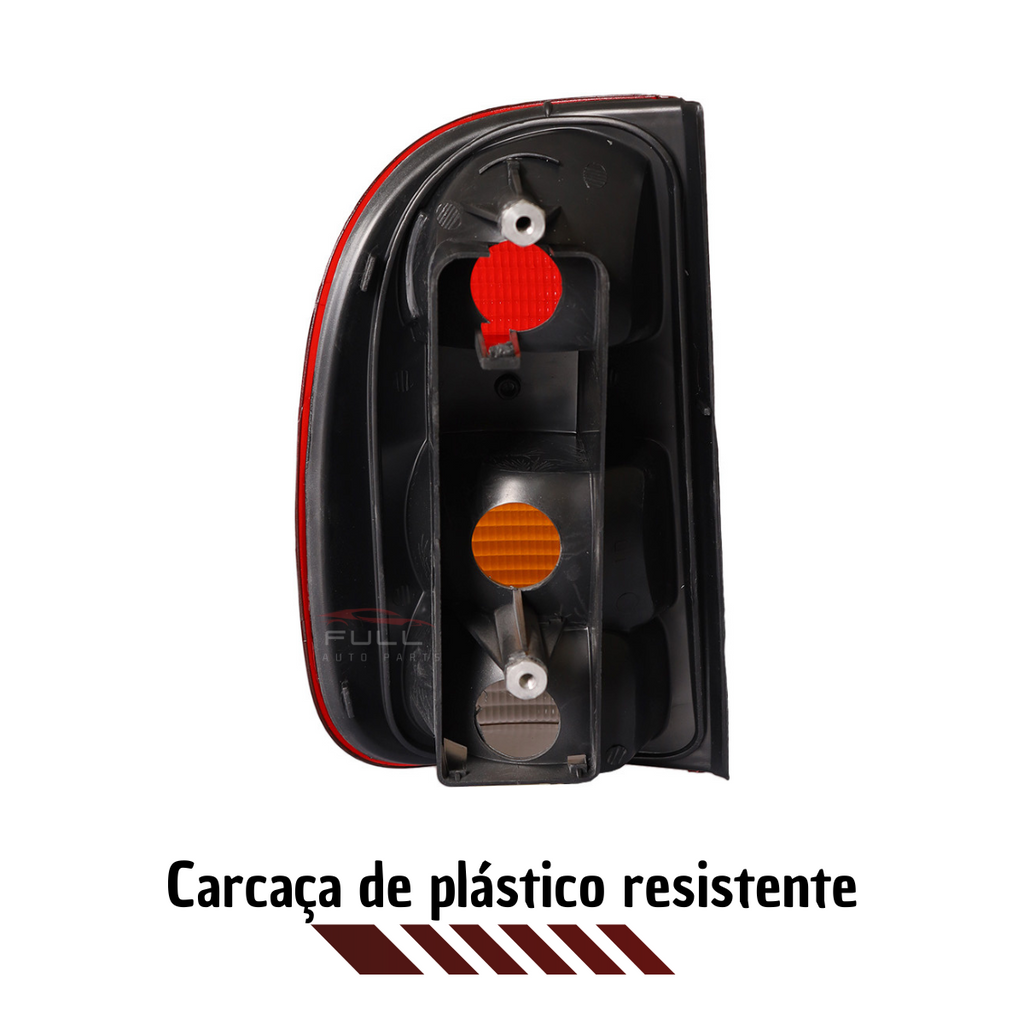 Lanterna Traseira Saveiro G2 G3 Le 1997 98 A 2005 Âmbar