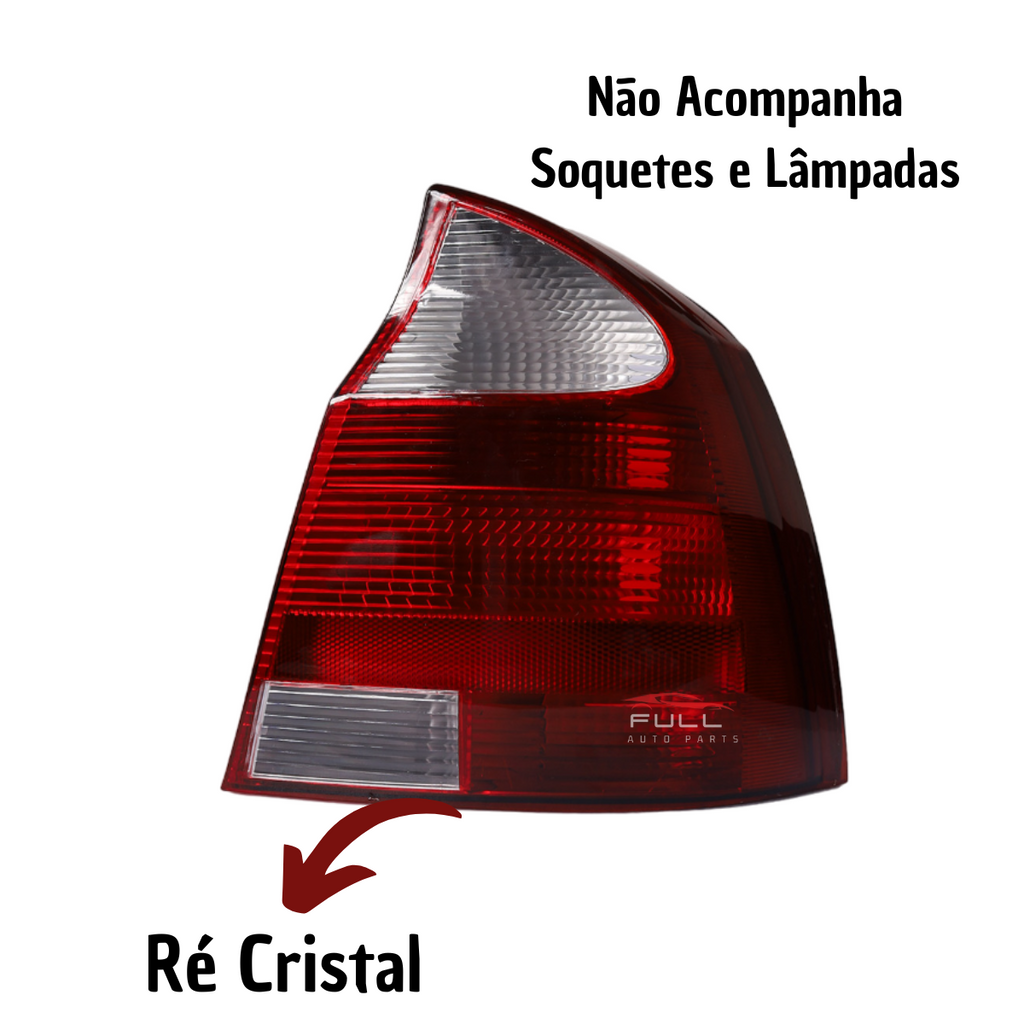 Lanterna Corsa Sedan Frente Montana 2003 A 2011 LD Cristal