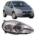 Farol Fiat Punto 2007 2008 2009 2010 2011 2012 Cromado LD