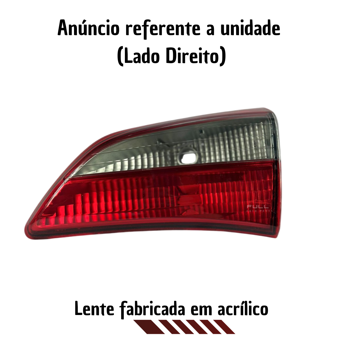 Lanterna Tras. Porta Mala Lado Direito Fumê Hb20 2012/2018