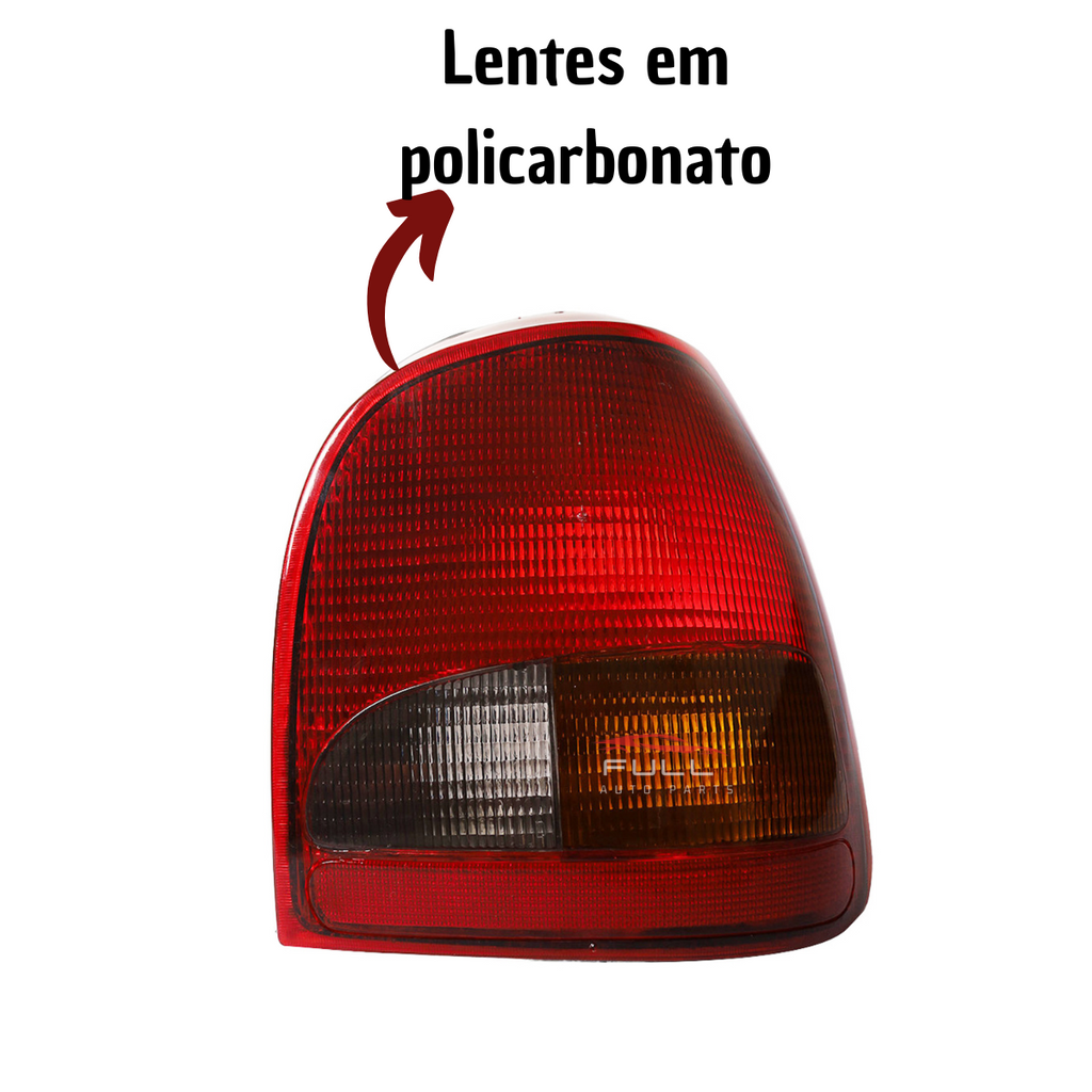 Lanterna Traseira Lado Direito Gol G2 Vw Rubi 95 96 97 A 99