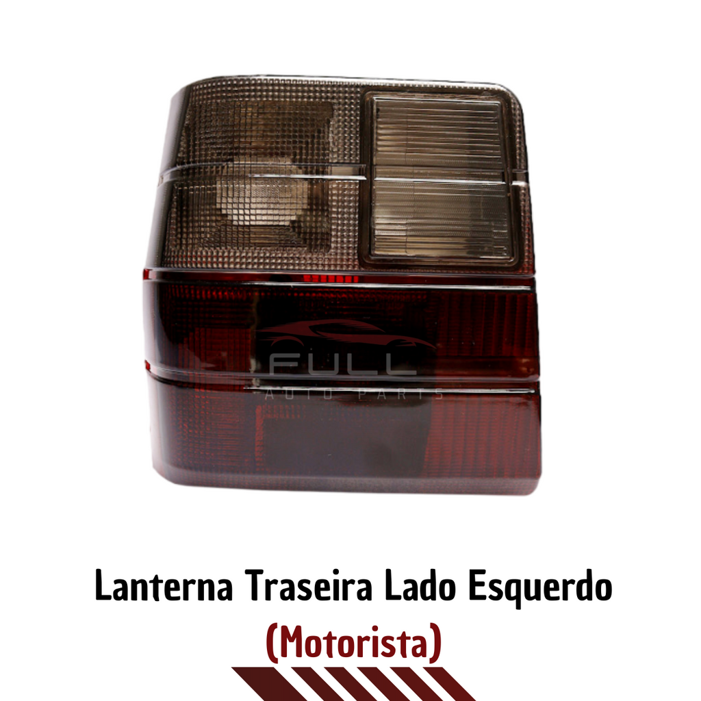 Lanterna Traseira Fiat Uno 1984 85 A 2004 Com Ré Le  Fumê