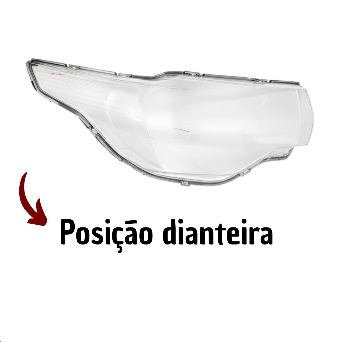 Lente Farol Fiat Mobi 2016 2017 2018 2019 2020 2021 2022 LD
