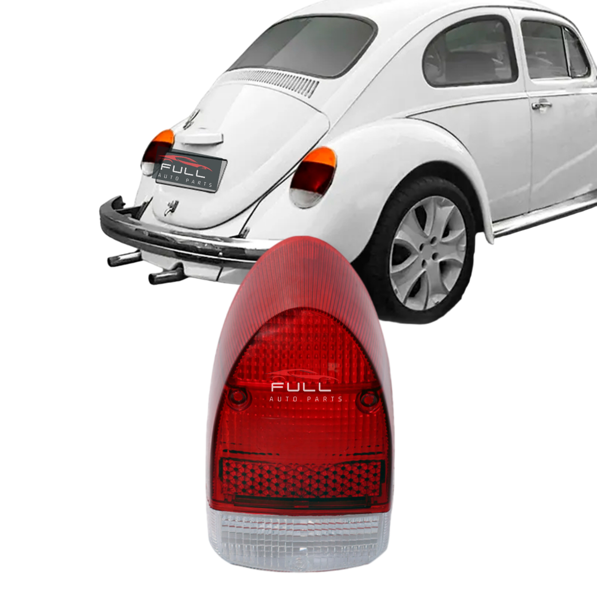 Lente Lanterna Fusca 1300/1500 LD/LE Rubi