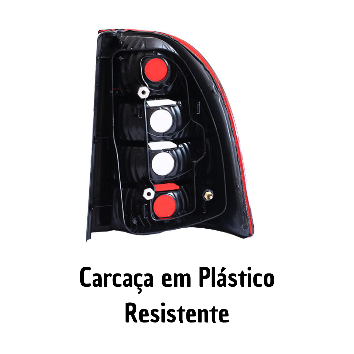 Lanterna traseira Fiat Strada 2004 2005 a 2008 Bicolor LE