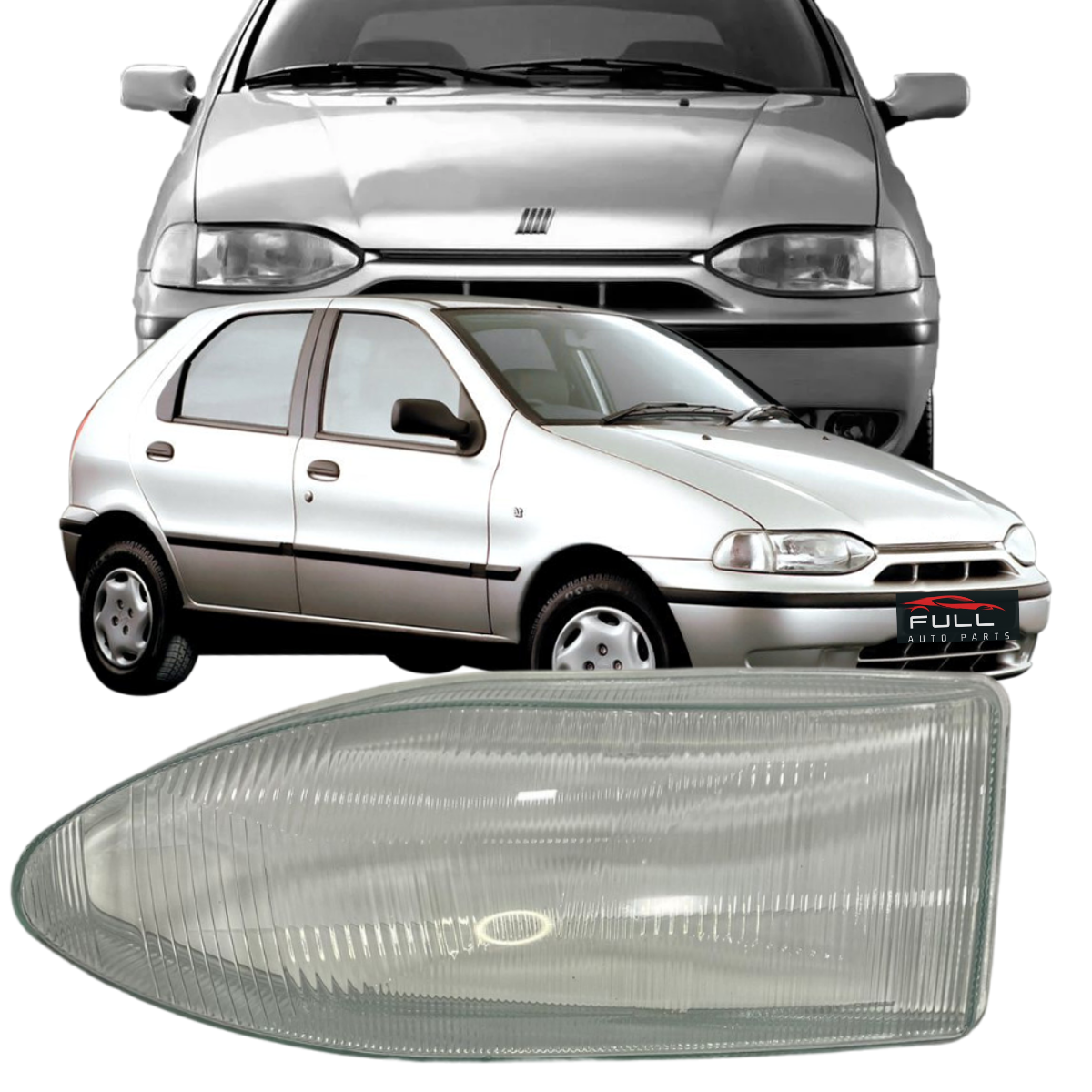 Lente Farol Vidro Palio Strada Le 1996 1997 1998 1999 2000