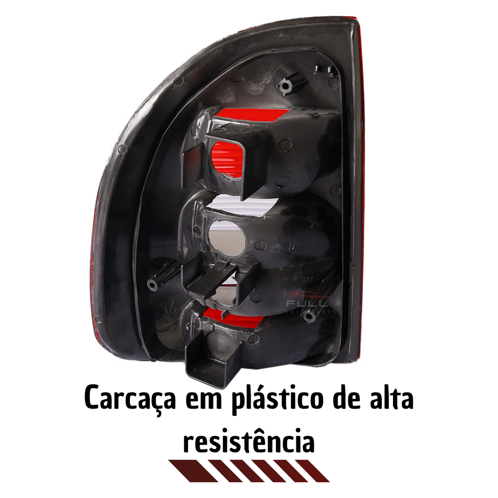 Lanterna Traseira Lado Direito Fumê Corsa Sedan 2001 A 2010