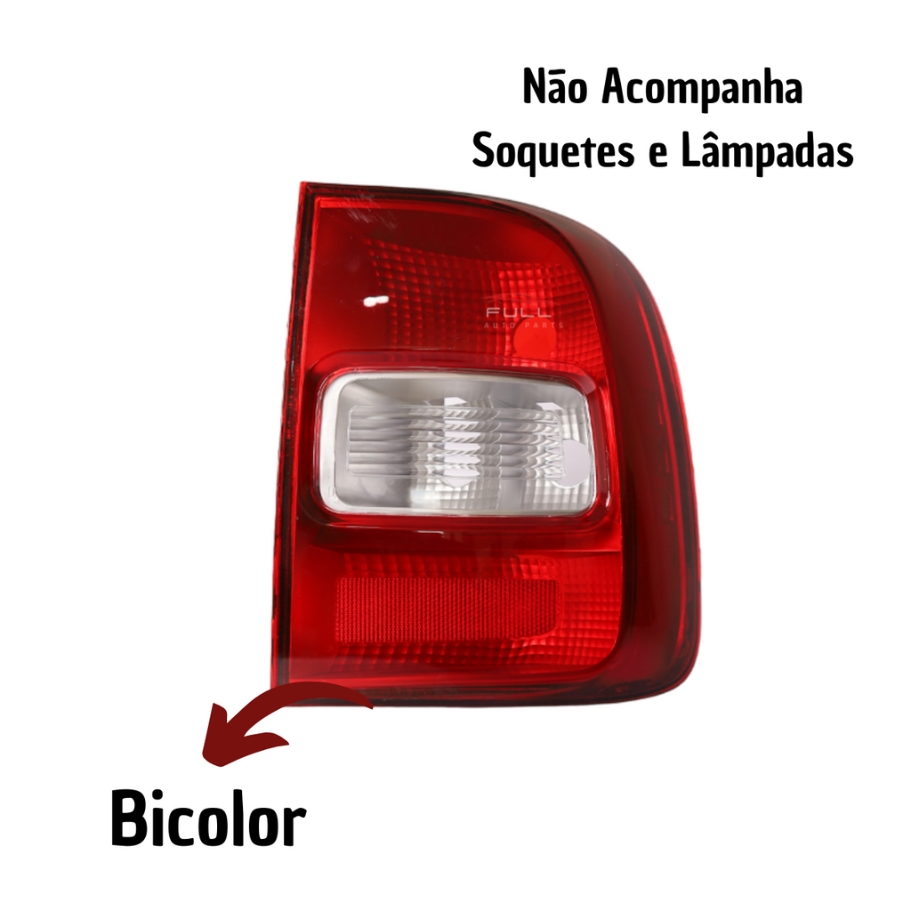Lanterna Traseira Saveiro G5 G6 2009 2010 11 A 2016 Ld Rubi