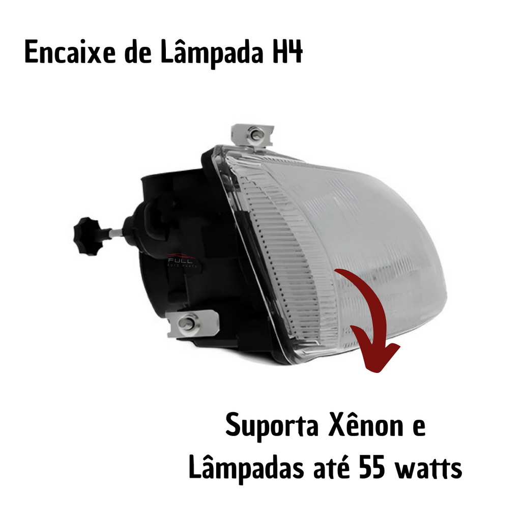 Farol Fiat Palio 1996 1997 1998 1999 2000 Modelo Original LD