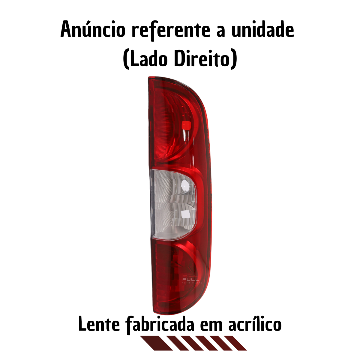 Lanterna Traseira Doblo 10-18 Fiorino 2014 Em Diante Ld Rubi