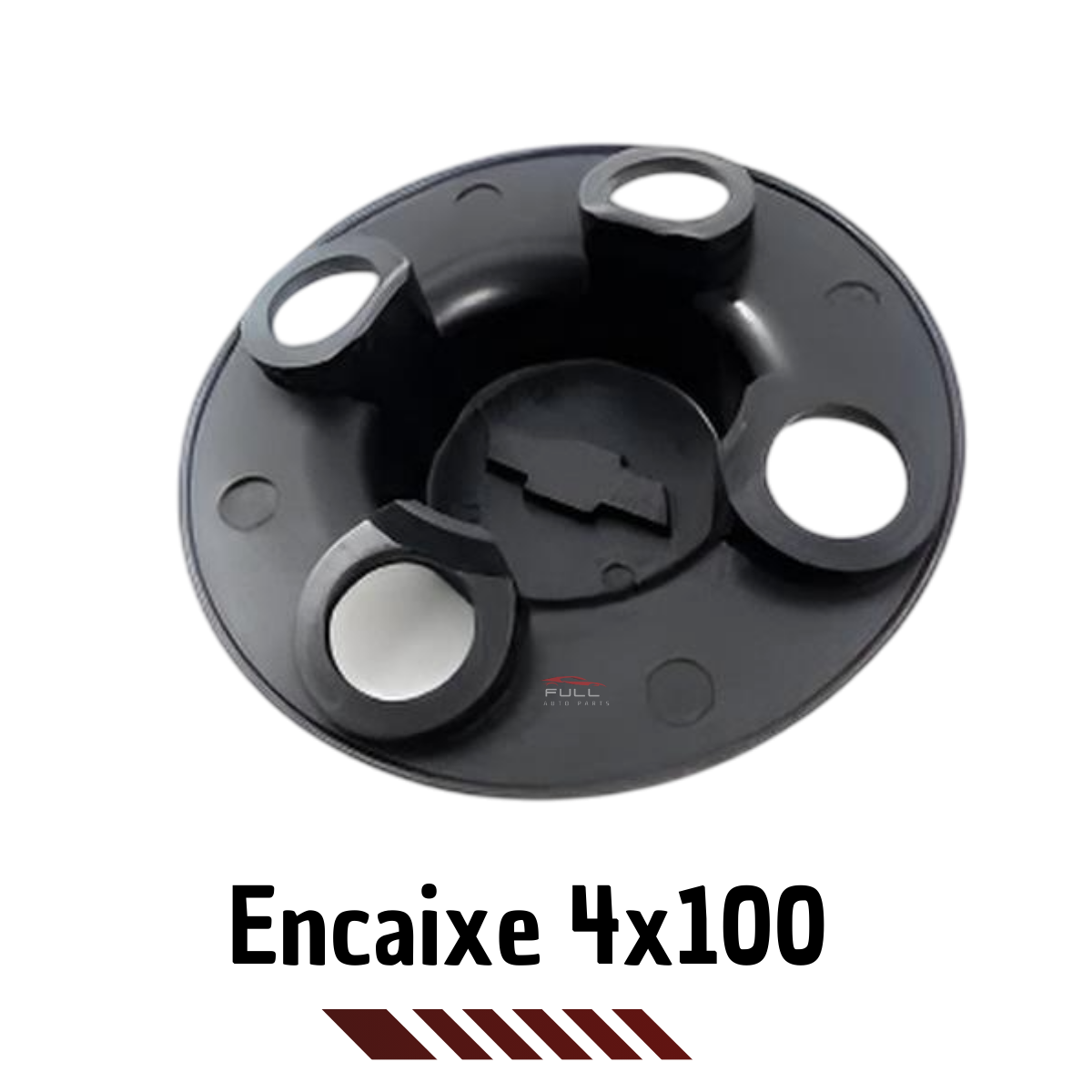 Calota Central Emblema Fiat Black