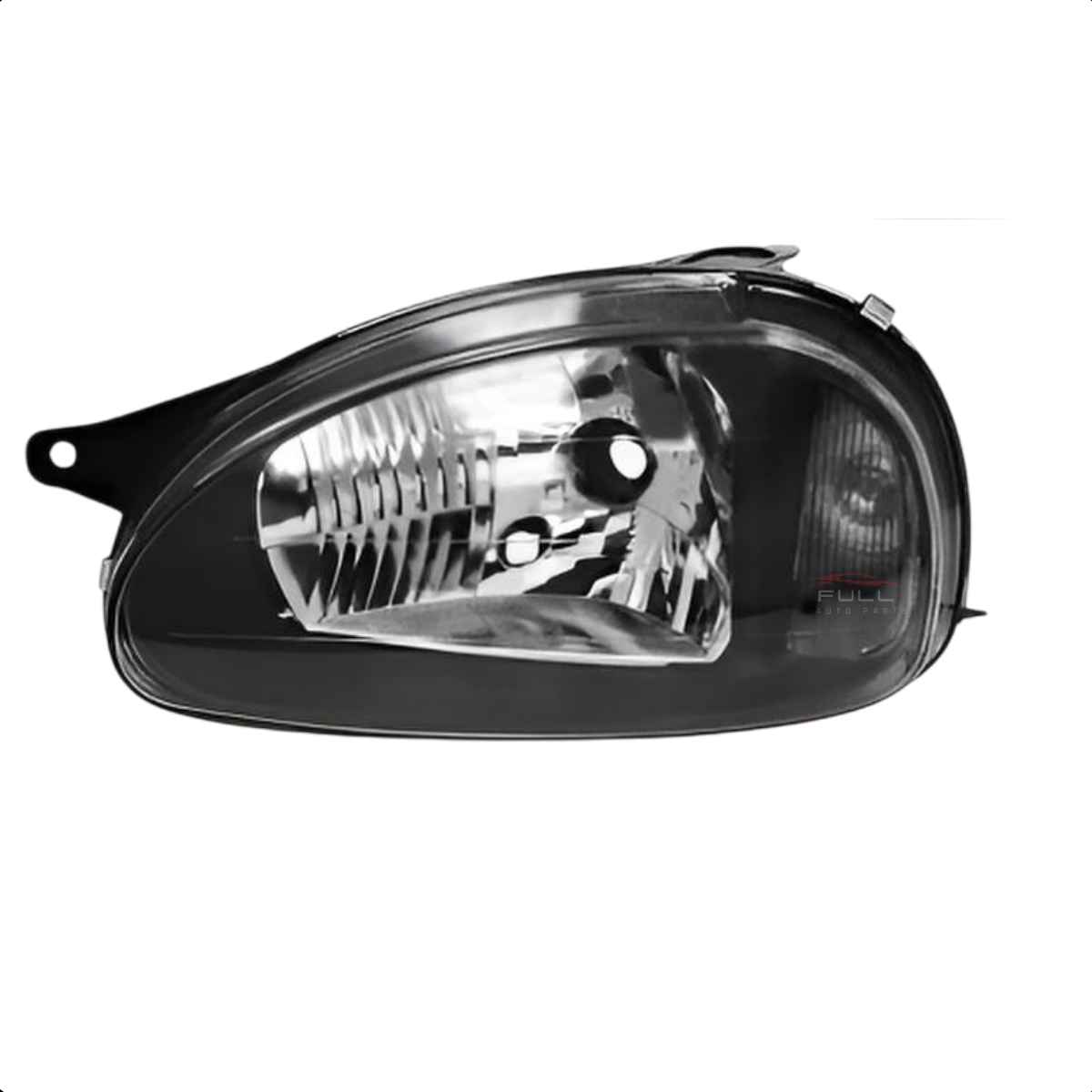 Farol Masc Negra Esquerdo Corsa 94 a 2002 Classic 03 a 2010